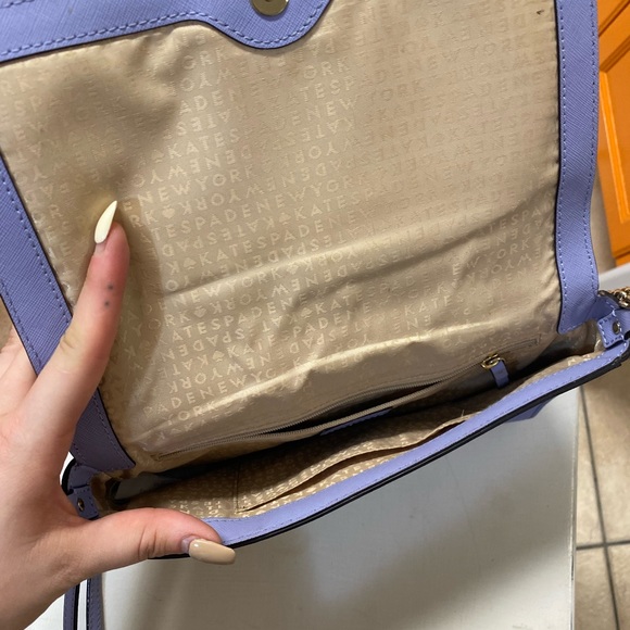 Periwinkle Kate Spade Purse - Picture 6 of 6